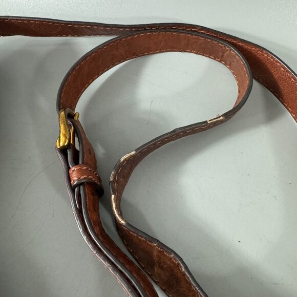 FRYE Brown Leather Crossbody Bag - Picture 8 of 14